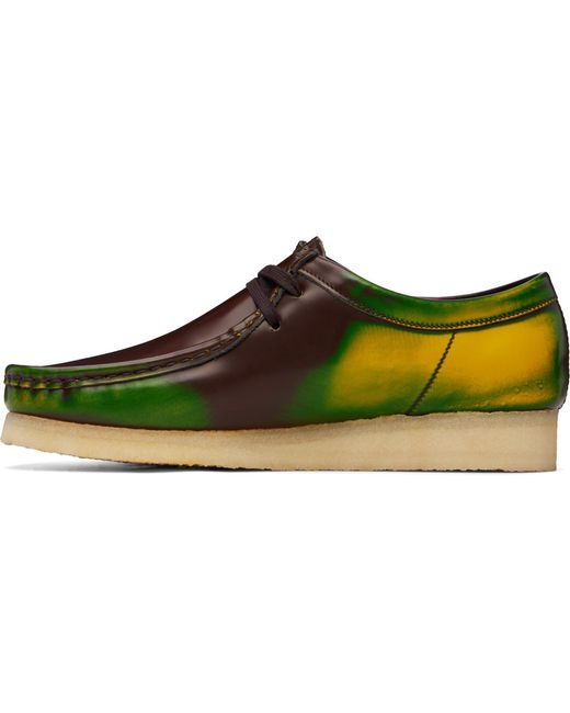 Clarks Green Wallabee Derbys for men