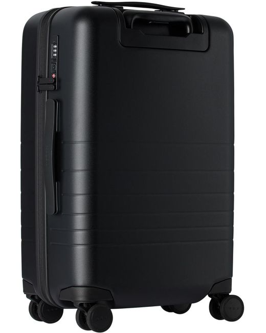Monos Black Carry-on Pro Plus Suitcase for men