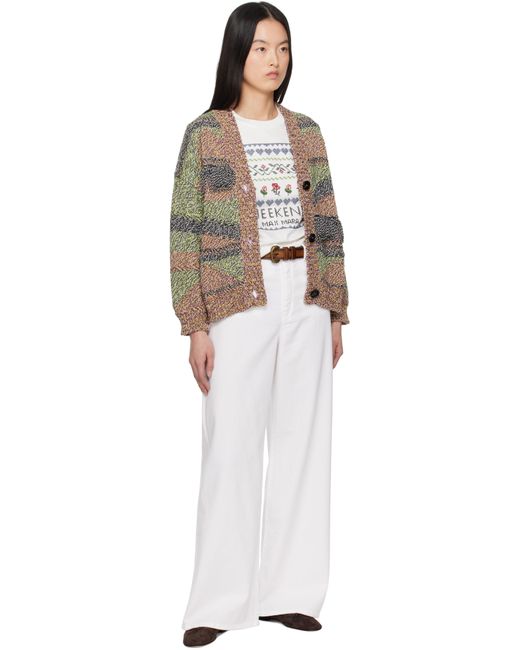 Cardigan Bric Multicolore Weekend by Maxmara en coloris Black