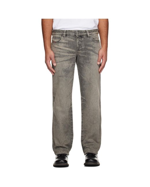 DIESEL Gray Regular D-Im 007Dr Jeans for men
