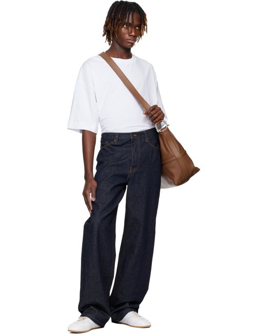 T-Shirt Surdimensionné Blanc Dries Van Noten pour homme en coloris White