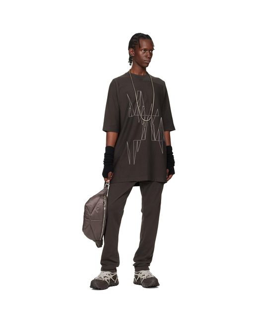 Rick Owens Black Moncler + Jumbo Ss T-Shirt for men