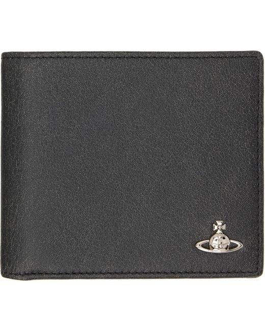 Vivienne Westwood Black Bifold Wallet for men