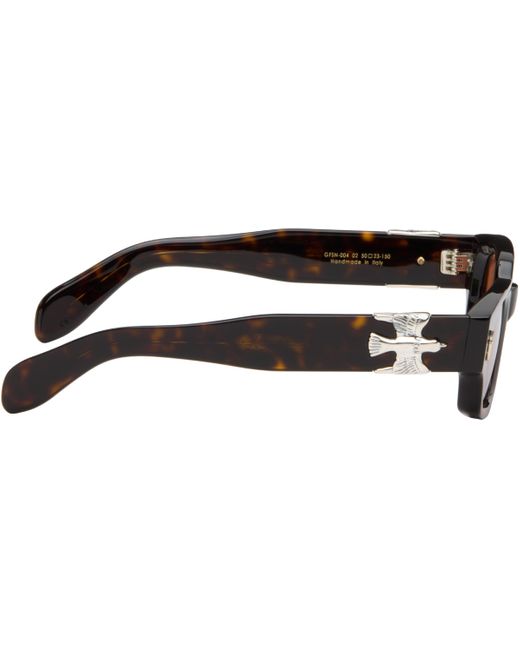 Cutler & Gross Black The Great Frog Edition Soaring Eagle Sunglasses for men