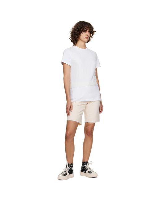 Rag & Bone White Kyle Vest