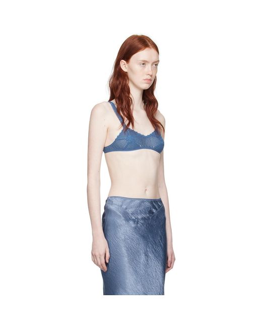 Anna October Blue Liane Bralette