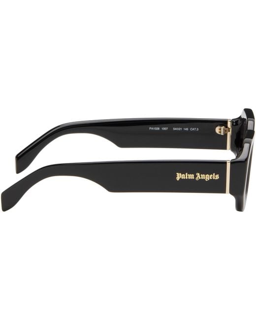 Palm Angels Brown Riplay Sunglasses for men