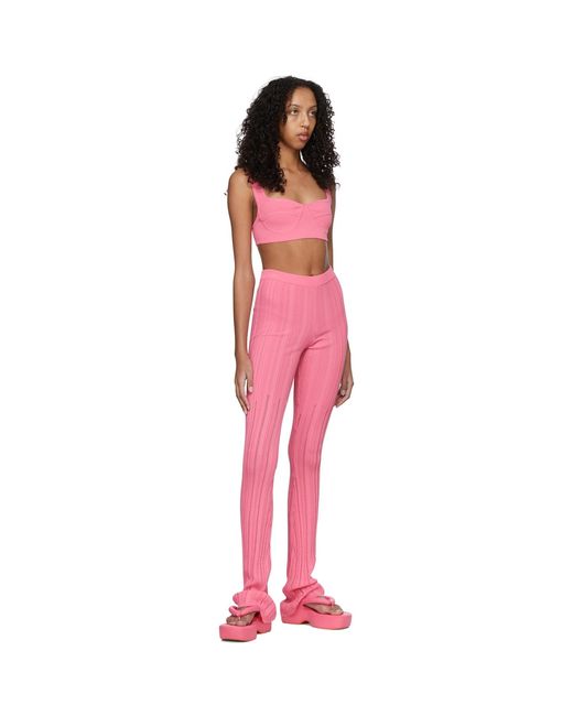 Marco Rambaldi Pink Viscose Bra