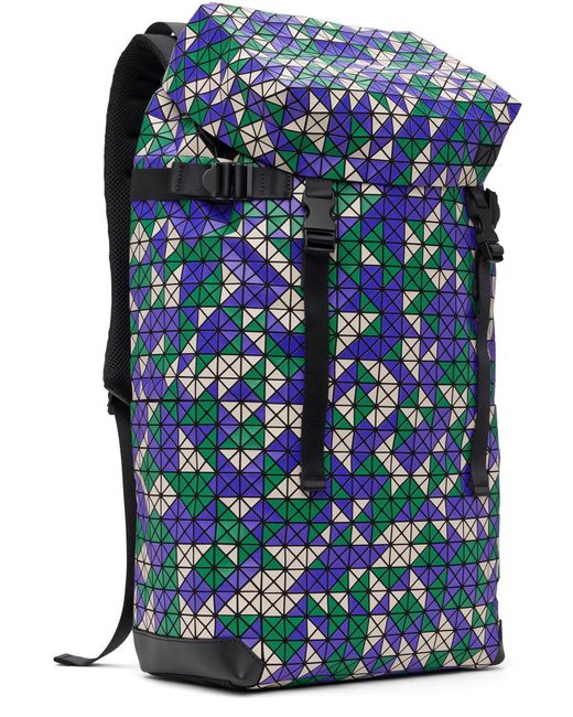 Bao Bao Issey Miyake Purple Hiker Backpack in Blue for Men | Lyst