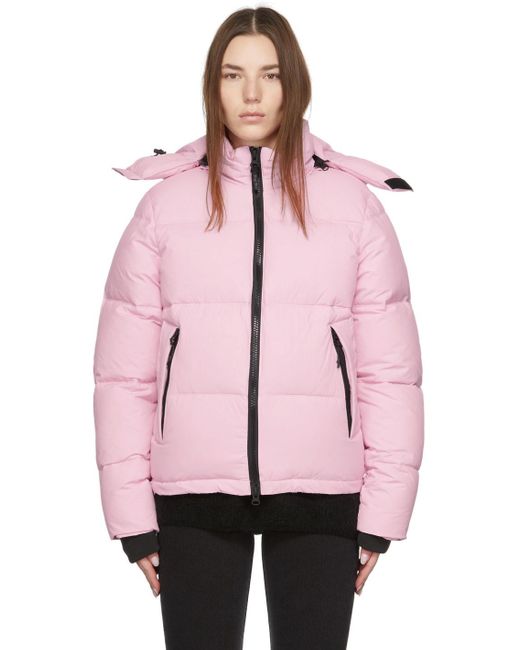 The Very Warm Synthetic Pink Puffer Jacket Lyst