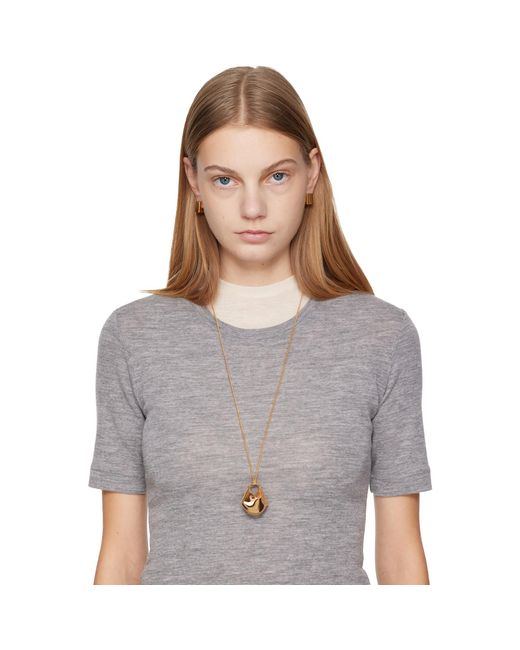 Khaite Black Small Empire Earrings