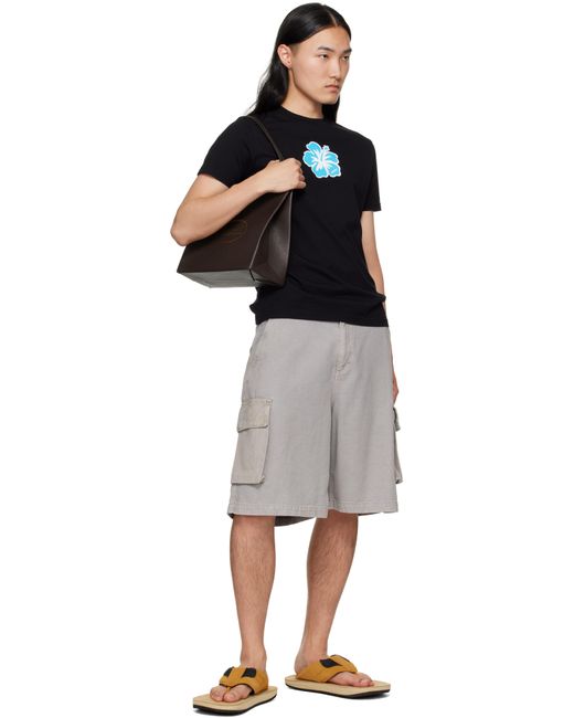 Abra Black Paris' Shopping Tote for men