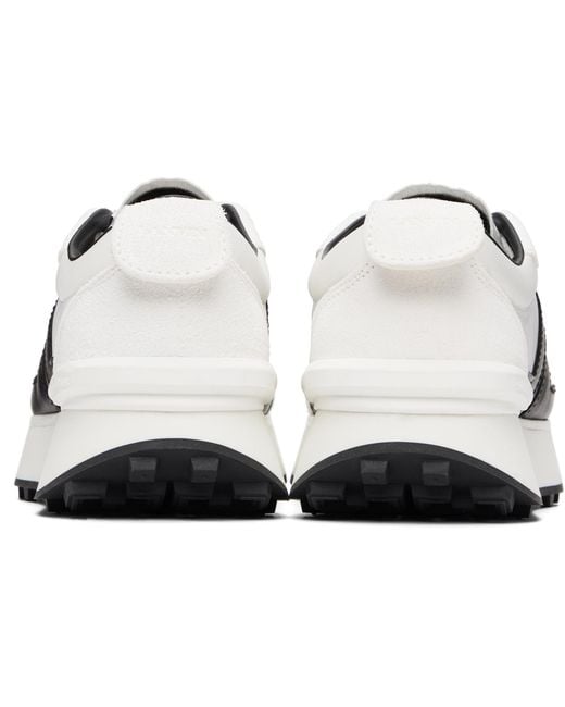 Lanvin Black Nylon Bumpr Sneakers for men
