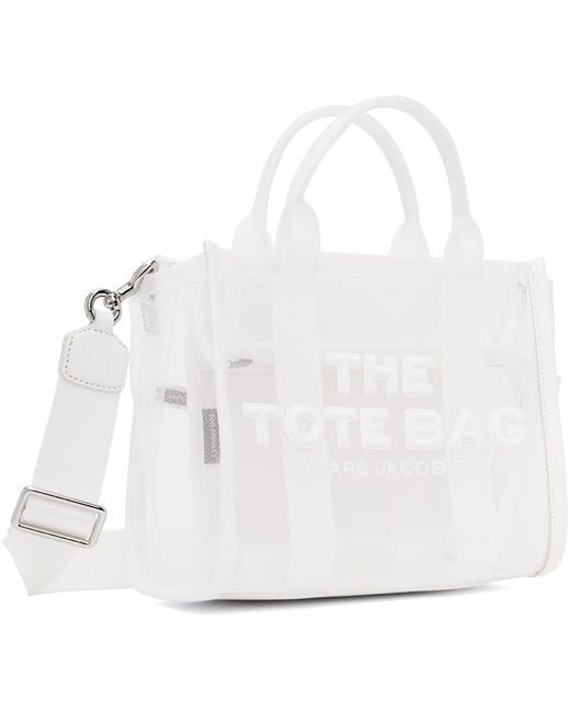 Marc Jacobs ホワイト The Mesh Small トートバッグ White