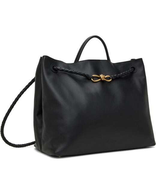 Bottega Veneta ブラック ラージ Andiamo バッグ Black
