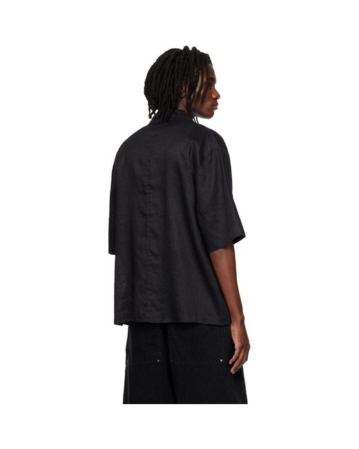 Entire studios Black Ojai Shirt for men