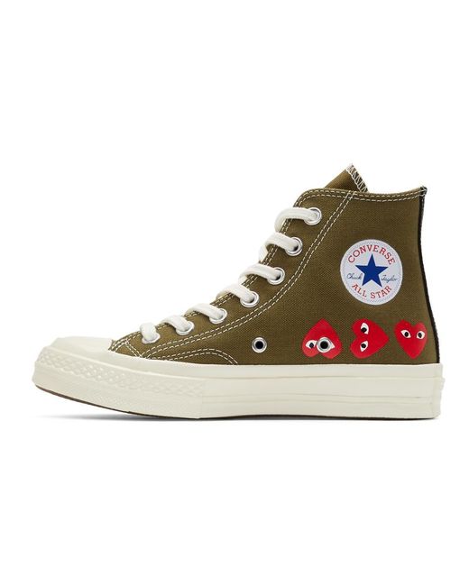 comme des garçons play femme brun