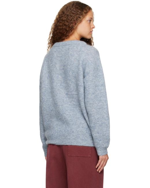Acne Blue Crewneck Sweater