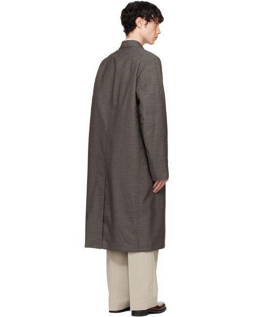 メンズ Our Legacy グレー Uniform コート Black