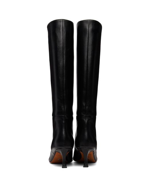 Proenza Schouler Black Trap Tall Boots