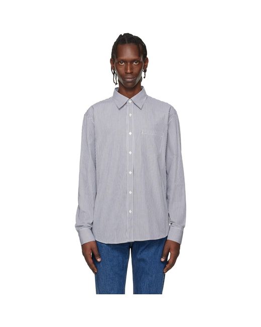 A.P.C. Black Owen Shirt for men