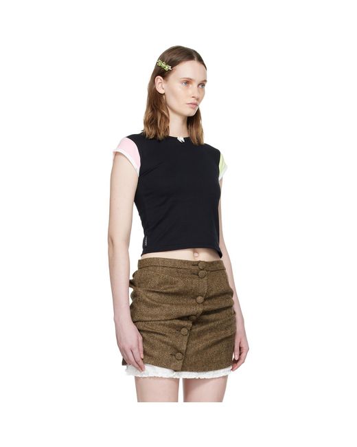 Ans Dostoevner Black Tiny T-Shirt
