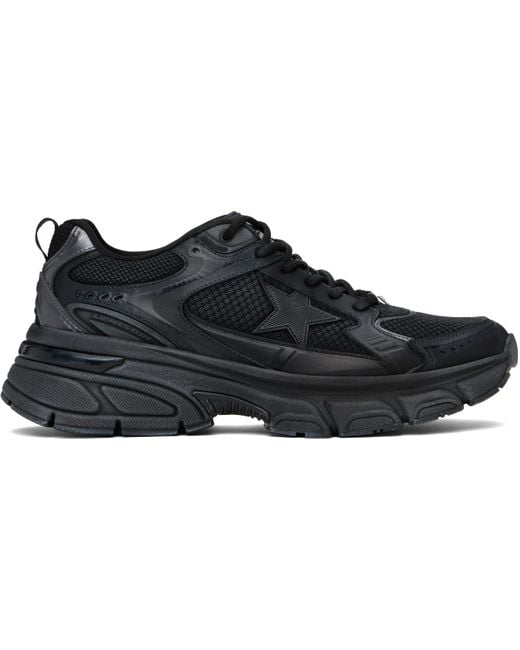 Golden Goose Deluxe Brand Black Lightstar Sneakers for men