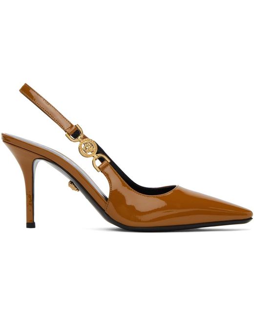 Tan mid cheap heels