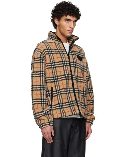 Burberry Multicolor Fairfax Check Sweater for men