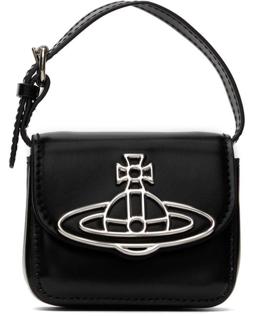 Vivienne Westwood Black Mini Linda Bag