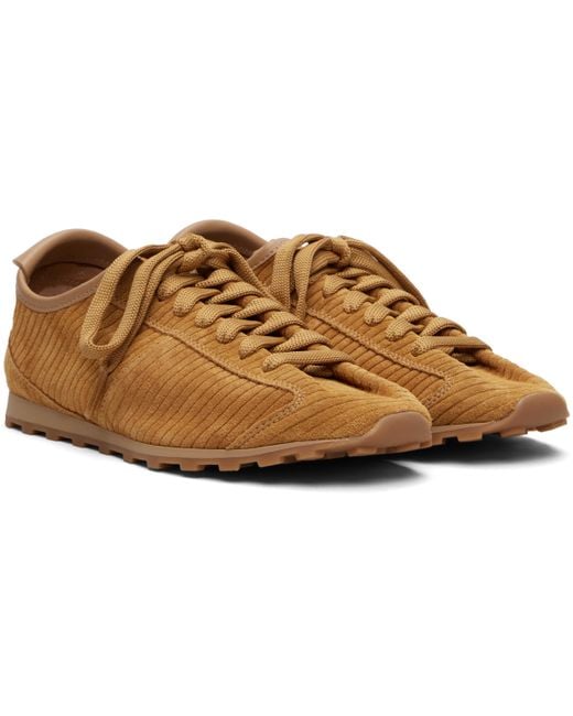 Jacquemus Black Tan 'The Tennis' Sneakers for men