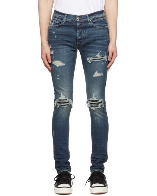 Amiri Denim Mx1 Jeans in Blue for Men Lyst UK