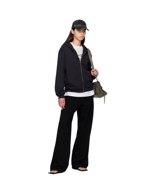 Acne Black Loose Fit 1981 Jeans