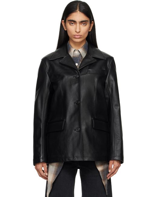 Our Legacy Lane レザージャケット Black