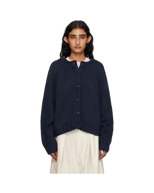 YMC Blue Ssense Exclusive Atomic Cardigan
