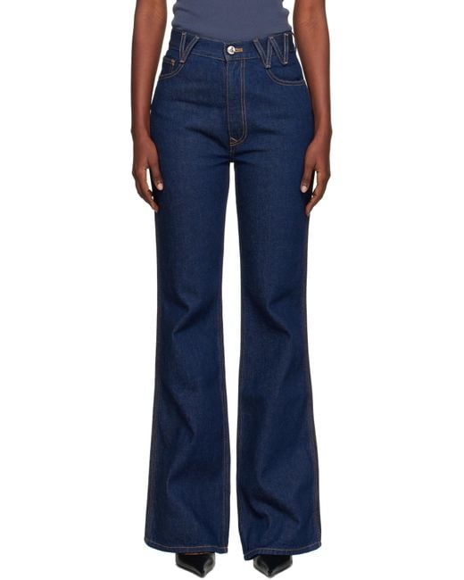 Vivienne Westwood Blue Ray 5 Pocket Jeans