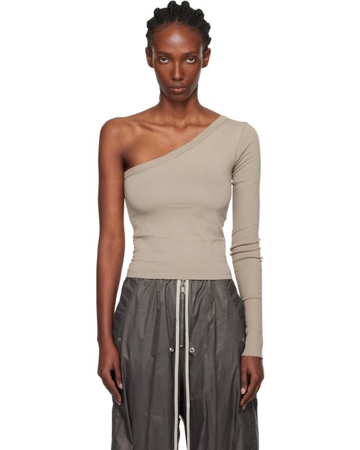 Rick Owens レディース ブラック トープ Concordians Ziggy トップス