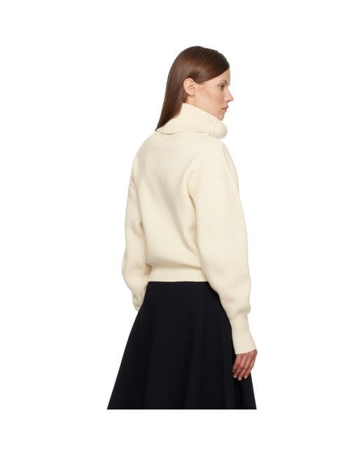 Jacquemus Black Off- 'The Pallone' Sweater