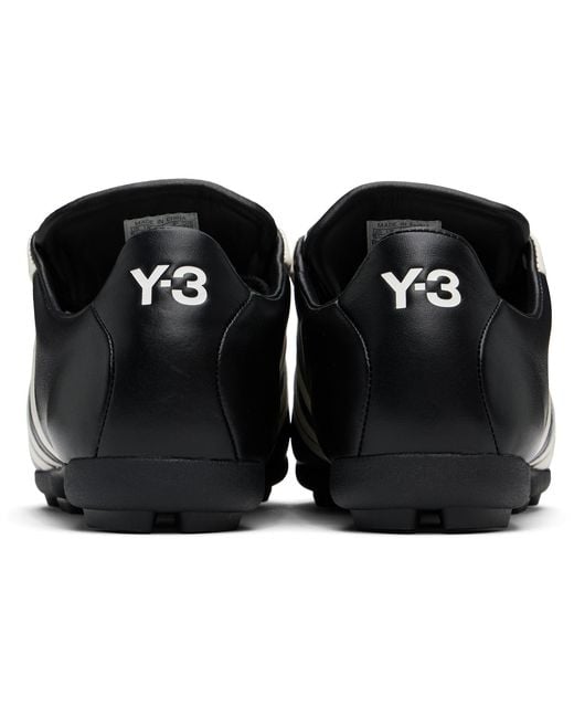 Y-3 Black Field Sneakers for men