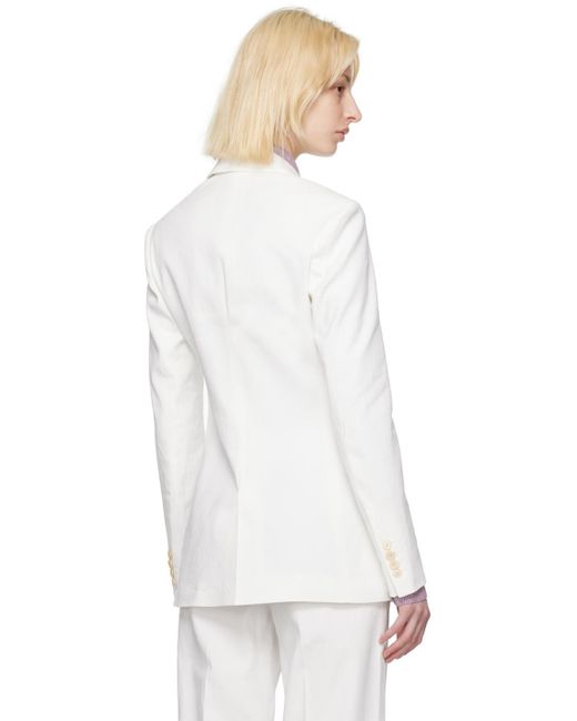 Isabel Marant White Sheril Blazer