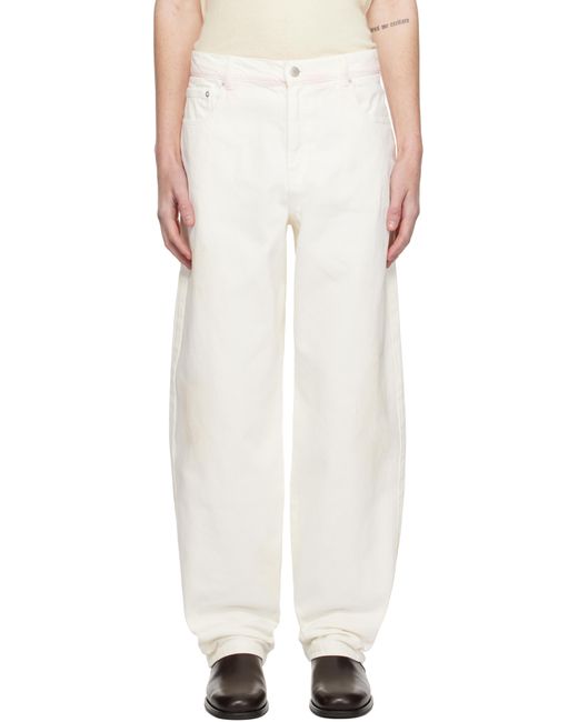 GIMAGUAS White Charlie Jeans for men
