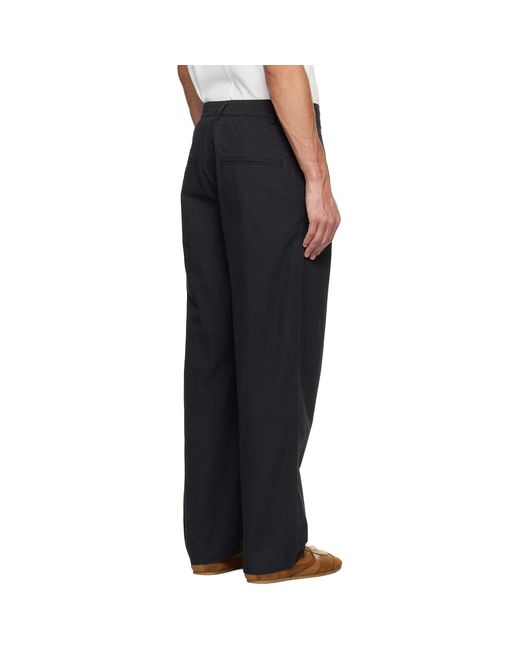 Isabel Marant Black Yostin Trousers for men