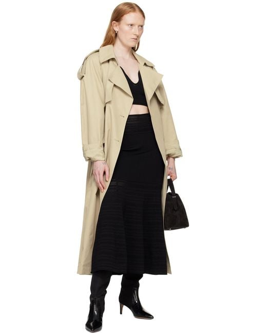 Camisole Noire À Col En V Modifié Victoria Beckham en coloris Black