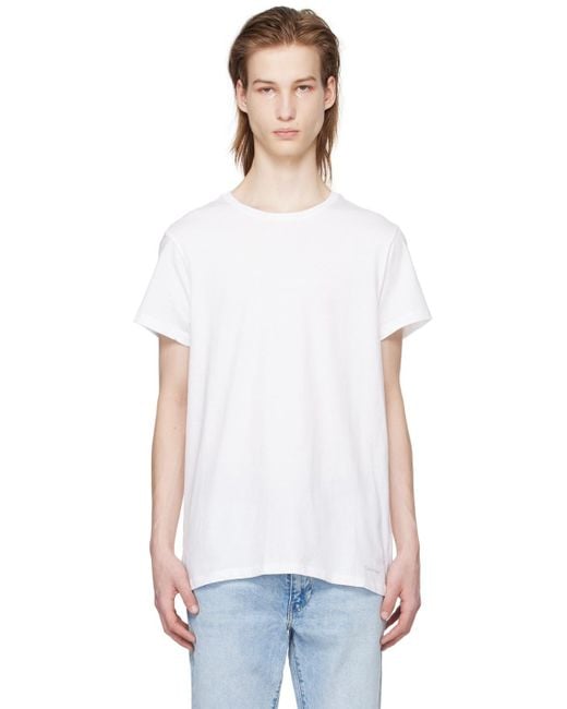 Calvin Klein Three-pack White T-shirts for men
