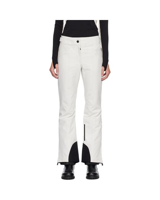 Moncler Black Off- Padded Gore-Tex Ski Pants