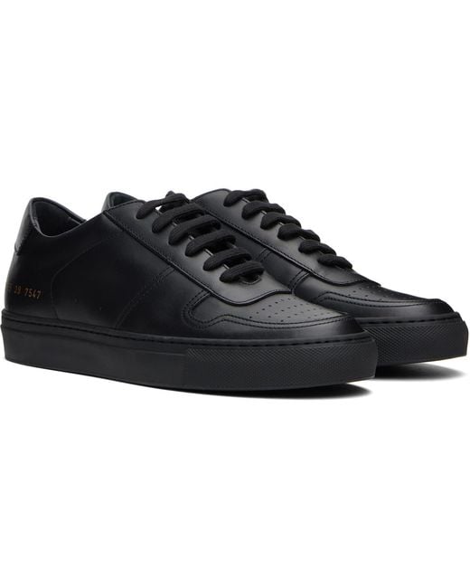 Common Projects Black Bball Low Sneakers for men