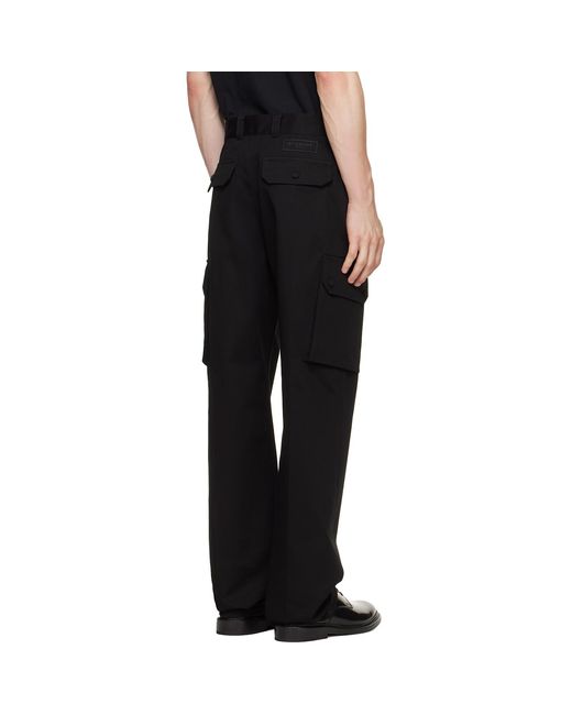 Givenchy Black Workwear Trousers for men