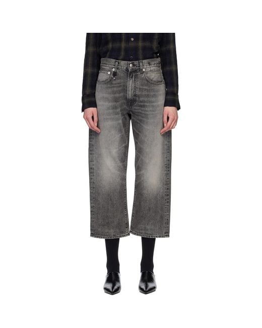R13 Black X-Boyfriend Jeans