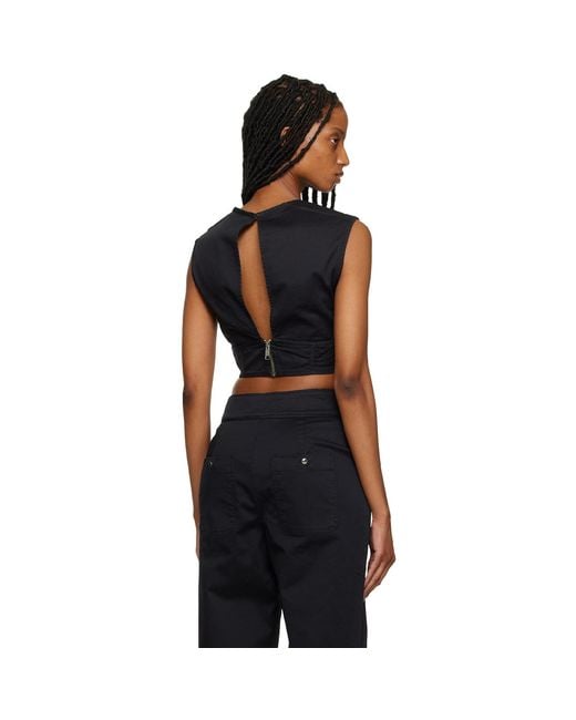Third Form Black Uniform Camisole