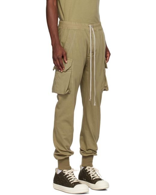 Rick Owens Multicolor Mastodon Cut Cargo Pants for men